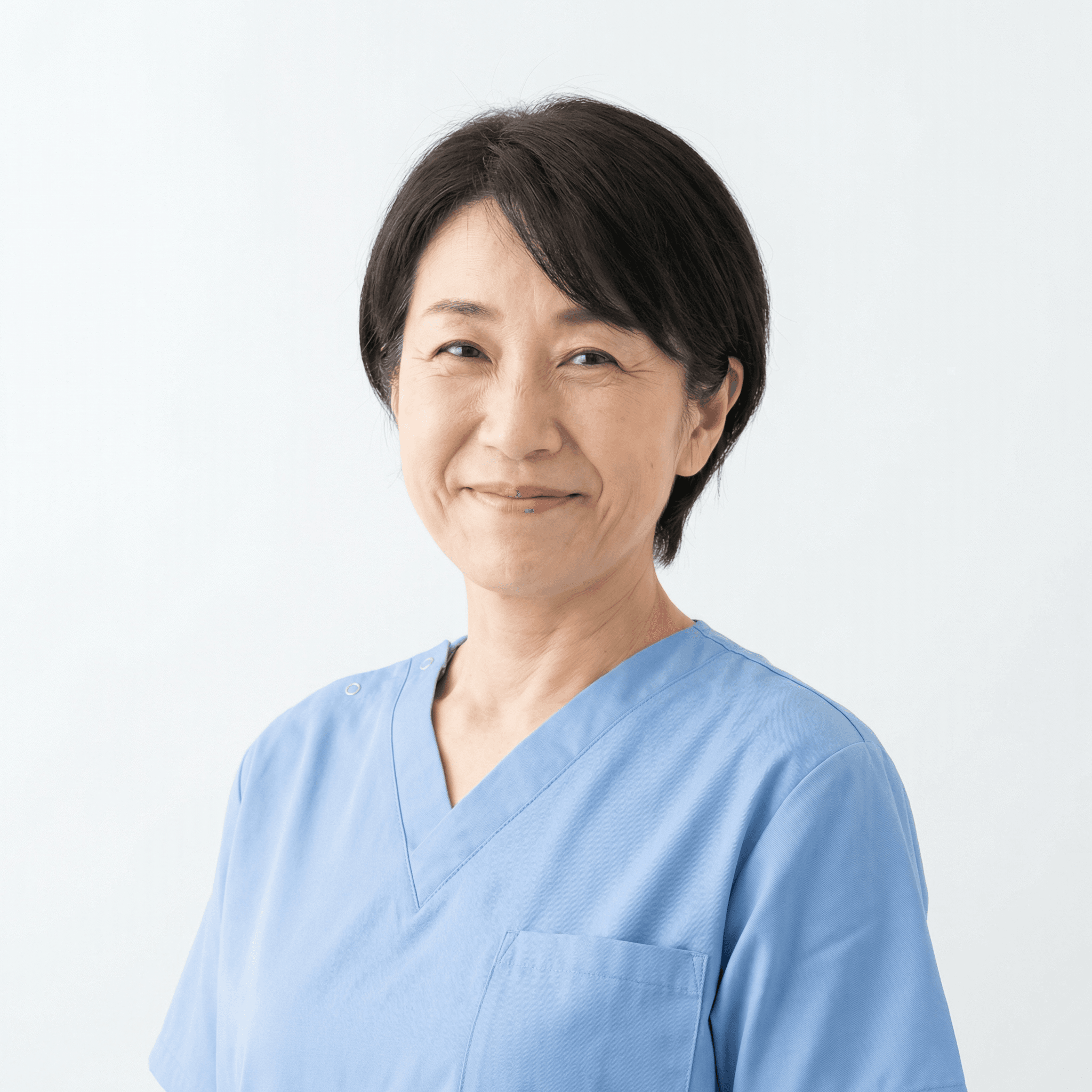 看護師A(50代)のポートレート